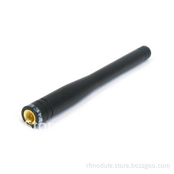 10cm length rubber whip antenna SMA connector 410mhz 433 mhz 450mhz 470mhz selectable